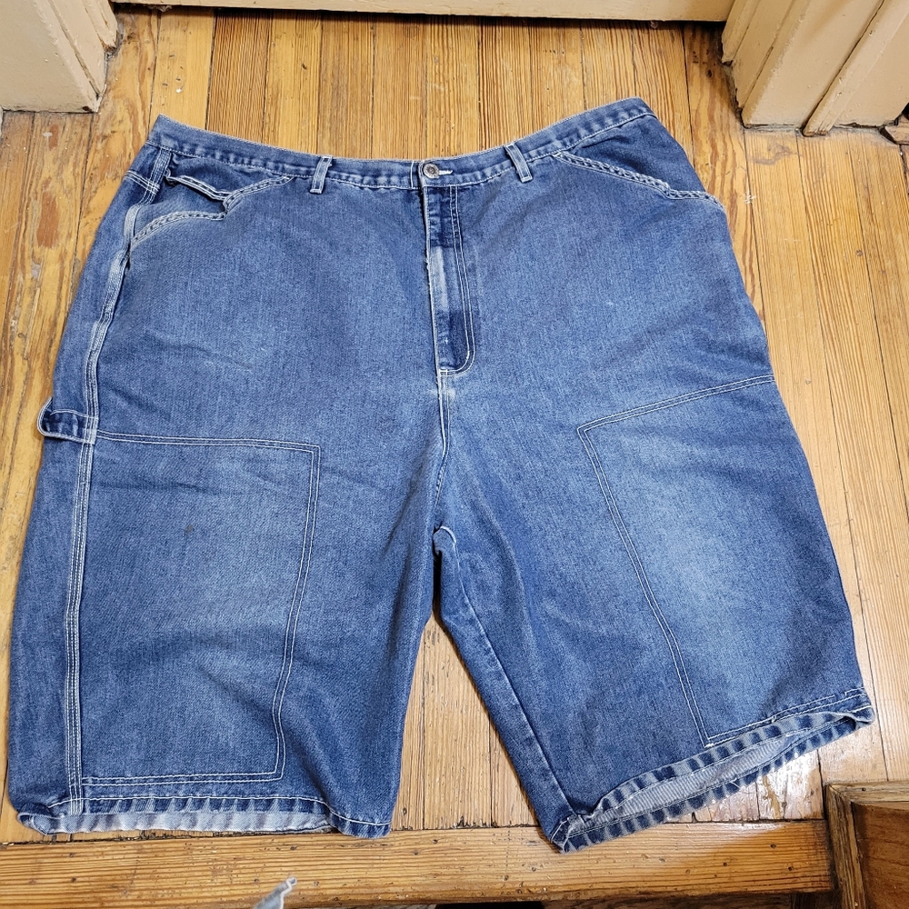VTG South Pole Men's Size 50 Distressed Carpenter Denim Shorts
